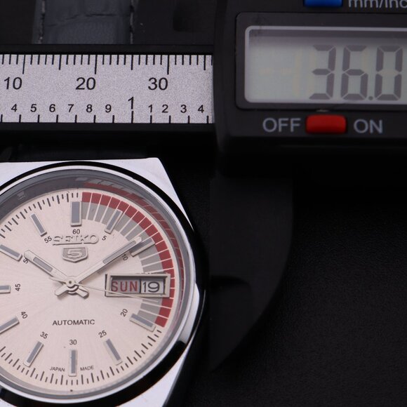 Vintage Seiko 5 Automatic 6309A Japanese Movement 17J D/D Men's Wrist Watch - Picture 10 of 15